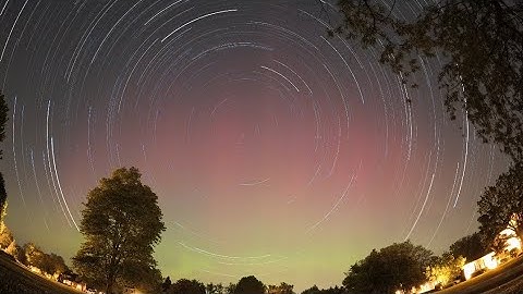 Northern Lights Star Lapse with Insta 360 Ace Pro