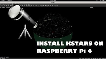 HOW TO INSTALL KSTARS TOOL ON RASPBERY Pi 4 | KSTARS SOFTWARE ASTRONOMY TOOL FOR LINUX ON UBUNTU