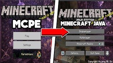 How to Get Java UI for MCPE 1.17+ | Java UI for MCPE