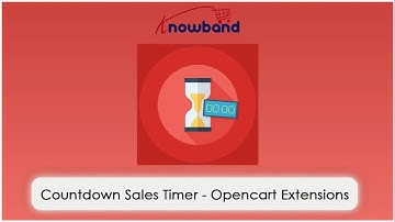Countdown Sales Timer - Opencart Extensions