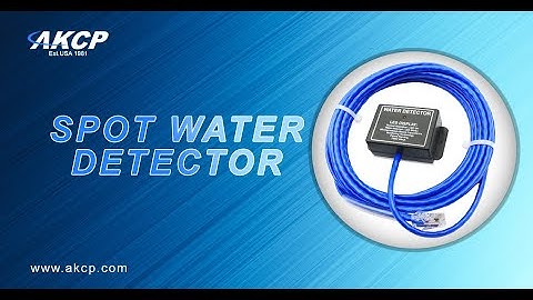 AKCP Spot Water Detector | Protect Your Data Center from Costly Water Leaks