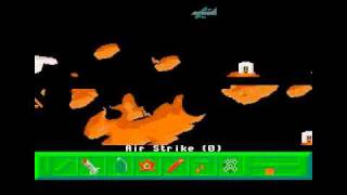 BATTLEZONE/WORMS CLONE - ATARI ST PLAYTEST