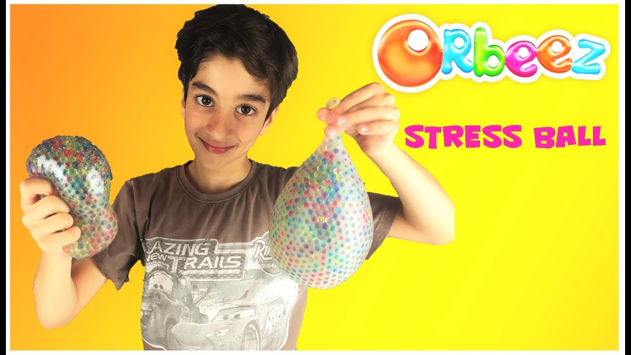 Balle Anti stress avec des perles Orbeez - Diy Orbeez Stress Ball - StudioSurpriseToys