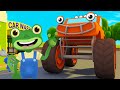 The Monster Trucks Song | Nursery Rhymes & Kids Songs | Gecko's Garage | Trucks For Children