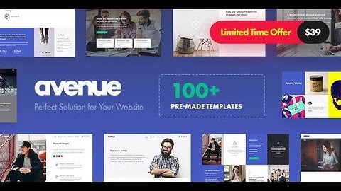 Avenue WordPress Theme Free Download