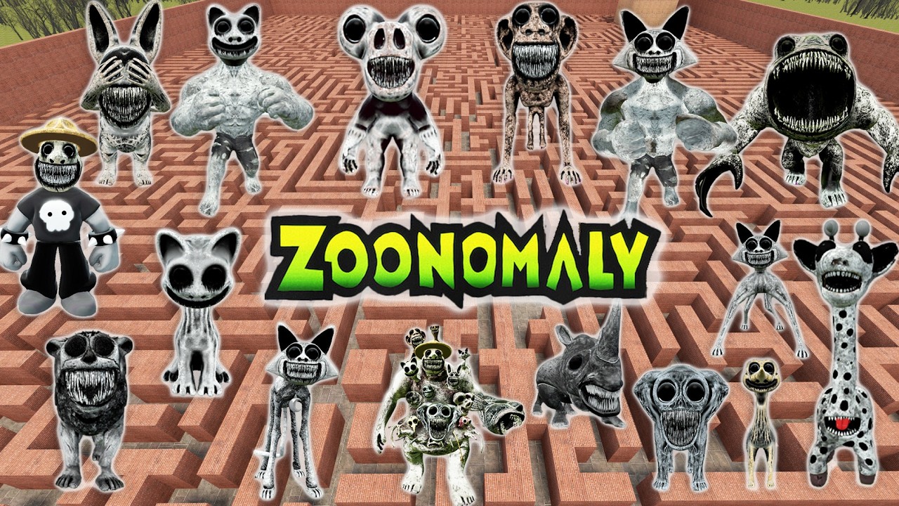 Zoonomaly Mod File Modrinth A survival challenge in a large maze with Zoonomaly NPCs (Garry's Mod ...