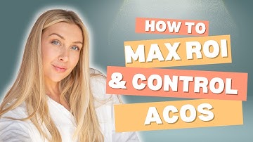 Amazon PPC Optimization: Maximize ROI & Control ACOS with these proven Strategies 2024 | Ridda Zafar