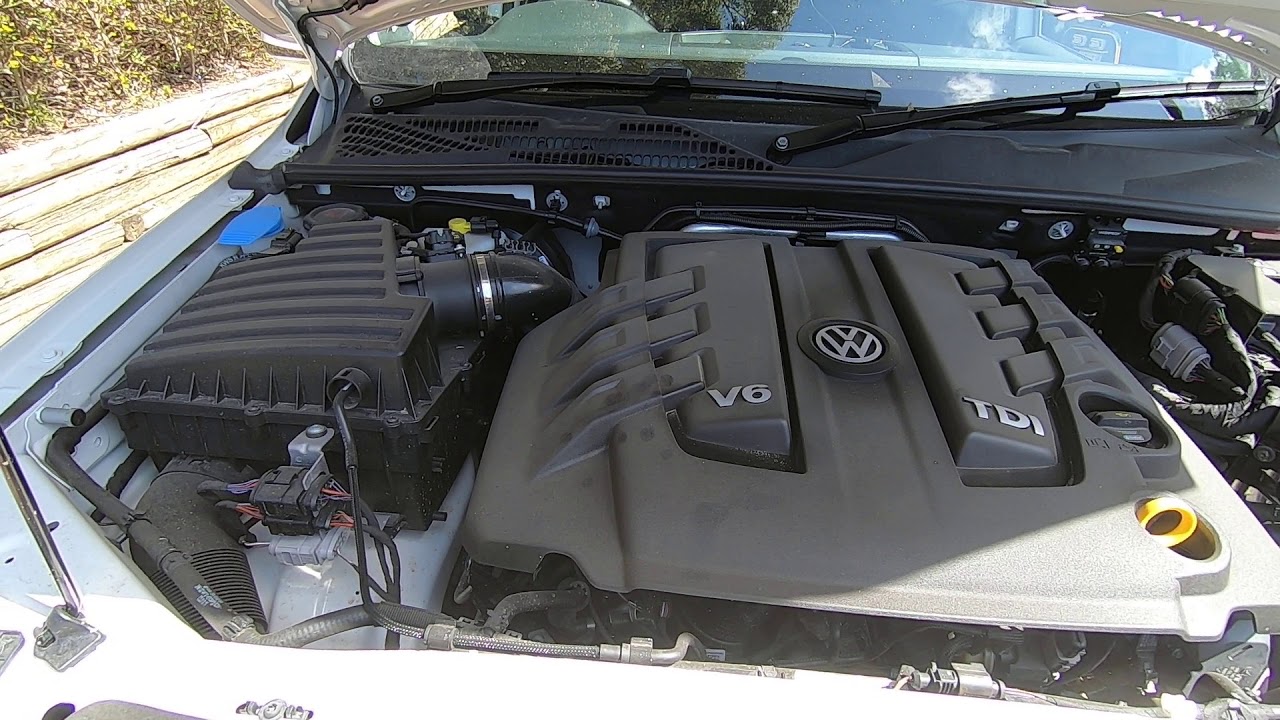 2018 VW Amarok V6 Engine Bay YouTube
