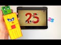 Numberblocks Mathlink Step Squad 1 to 25 - Learn To Count | Numberblock