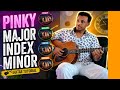 PINKY MAJOR INDEX MINOR ይሆኑ መዝሙሮችን በቀላሉ መስራት ከዚህ በፊት ያልታየ ምርጥ ቀላል የጊታር ትምህርት 