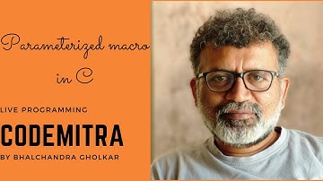 Parameterized  macros in C