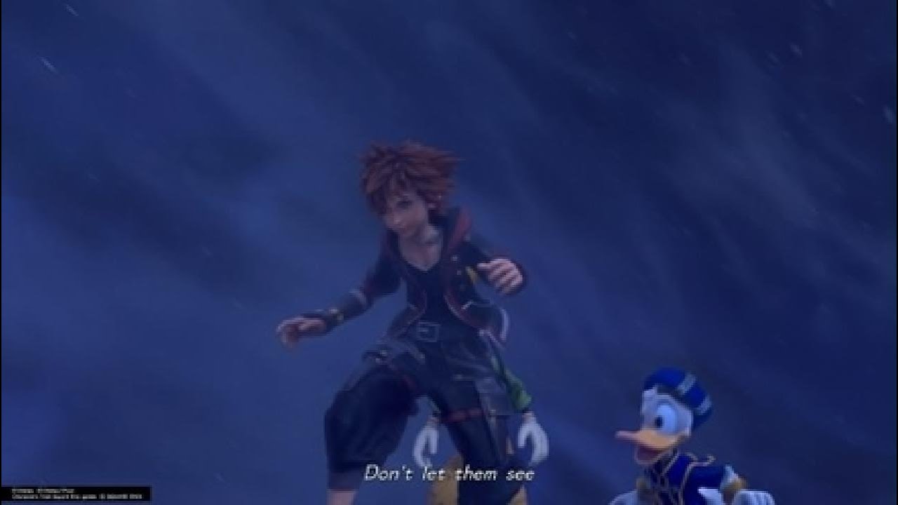 KINGDOM HEARTS Ⅲ Elsa singing let it go