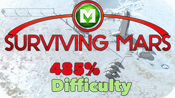 Surviving Mars at 485% DIFFICULTY