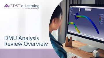CATIA V5 DMU(Digital Mockup) Analysis Review Introduction & Overview Video| EDST e-Learning| English