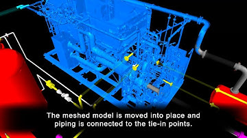 Creating Mesh Models and Tie ins from Laser Scans