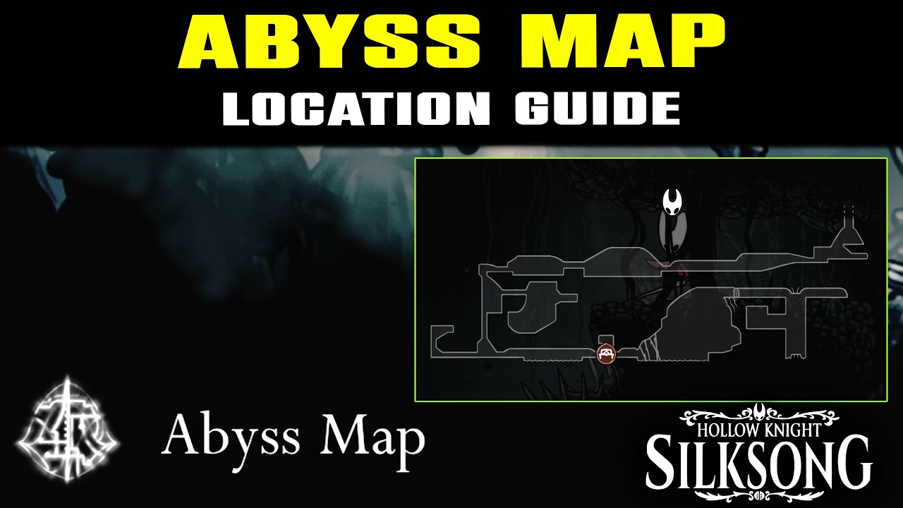 ABYSS MAP Location Guide in SILKSONG | How to Find The Abyss Map - YouTube