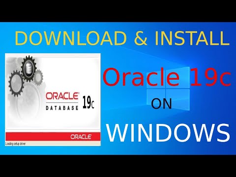 How to Install Oracle 19c on Windows 10 - 64 bit | Download / Install Oracle 19c Database