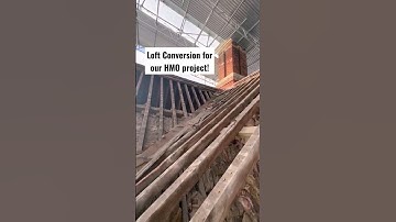 Loft Conversion Progress Tour🙌 #shorts #loft #loftconversion #propertydeveloper #property #builder