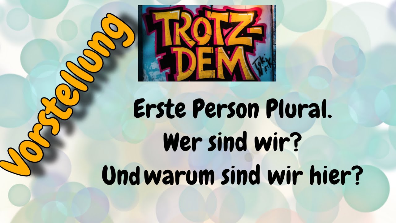 Persnliches Frwort Erste Person Plural
