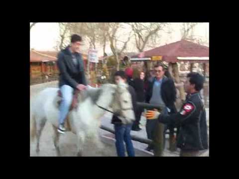 atlıhanda ata binmek - YouTube