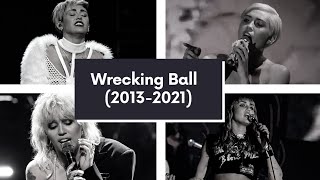 Miley Cyrus- Wrecking Ball (2013-2021) [With Comfortably Numb &amp; Nothing Compares 2 U]