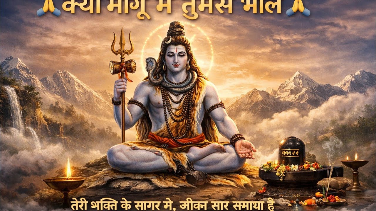  bhakti ke Sagar mein jivan ka sar samaya hai kya mangu main tumse bole bhakti geet Mahadev 