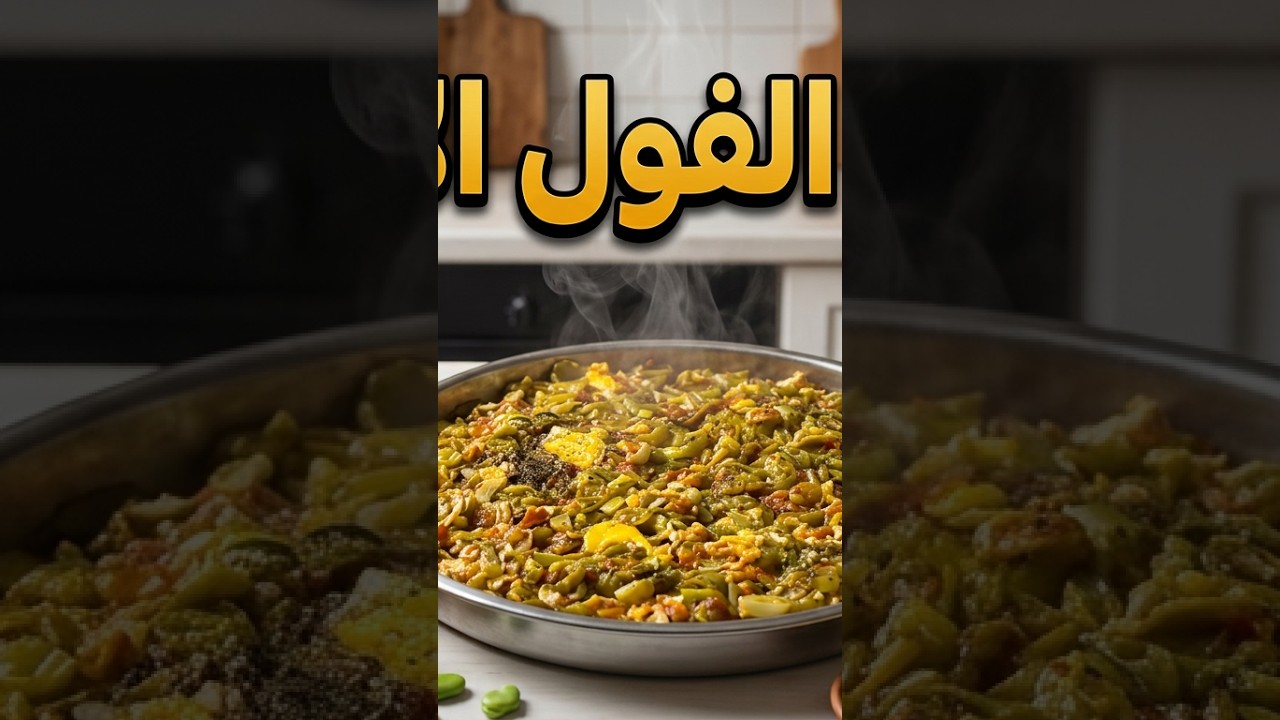 وصفة الفول الأخضر #yemektarifleri #food #tarif#cooking #yummy #tastyfood #recipe  #طبخ #وصفات
