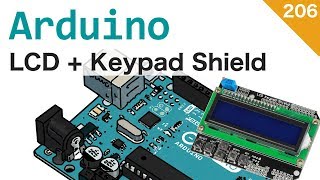 LCD KeyPad Shield per Arduino - #206