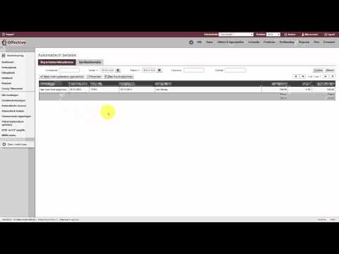 Offective automatisch betalen | Boekhoudprogramma Offective