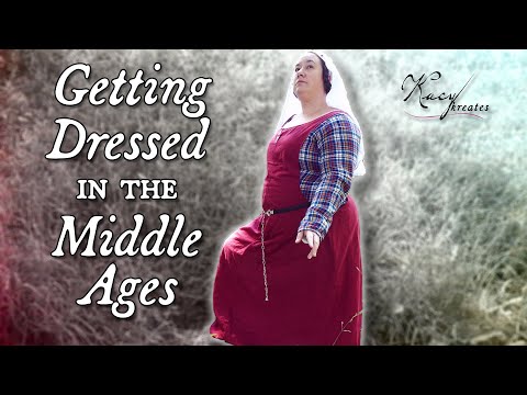 #BasicGarb Get Ready with Me! Dressing up in the Middle Ages