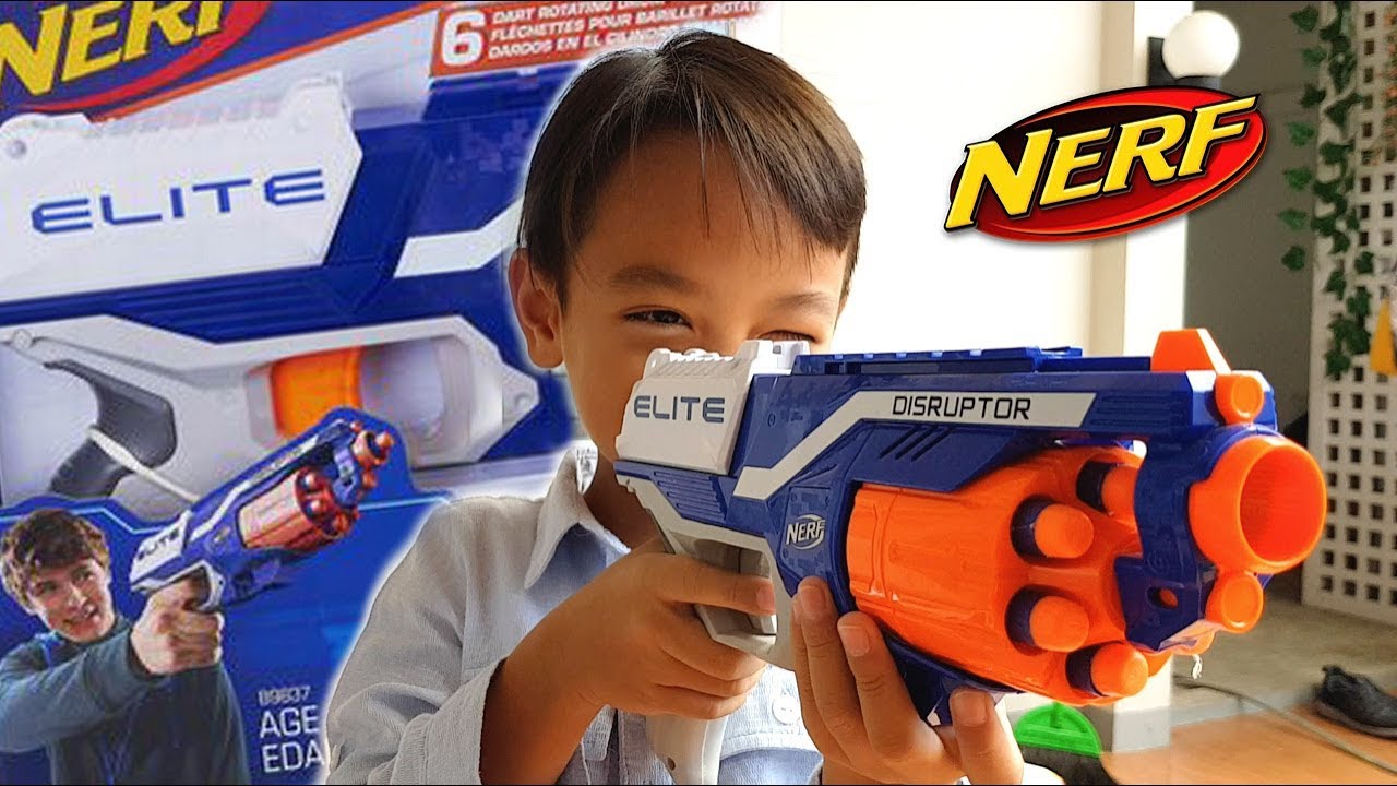 Nembakin Botol | Pistol Mainan NERF ELITE DISRUPTOR - Mainan Anak Laki-laki. 