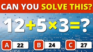 🧠 Boost Your Brainpower: Mental Math Challenge to Keep Your Mind Sharp! #quiz #mathquiz screenshot 1