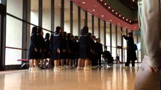 『青い鳥』20141023。3年1組の最終練習。