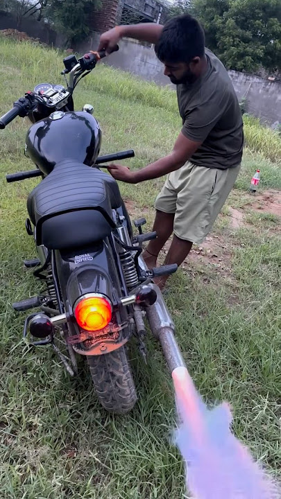 New Bullet Bs6 m Pataka Kese Fode 🔥| B 4 Bullet | #shorts #youtubeshorts #viralvideo #trending
