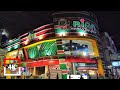 Walk in irian market kisaran at night shopping mall ambience sounds 3d binaural sounds 4k asmr