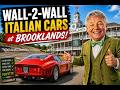Wall-2-Wall Italian Cars at Brooklands.
