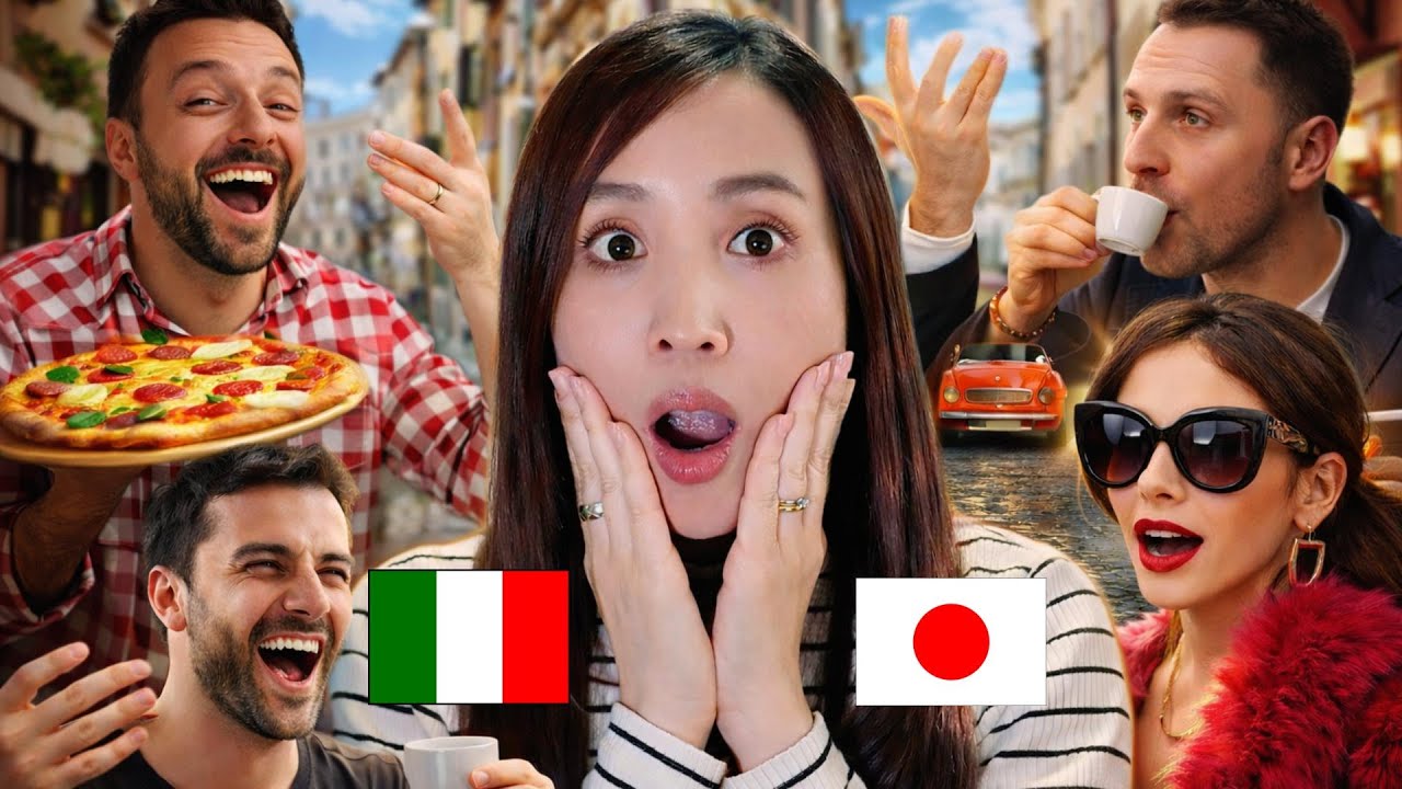 Stereotipi sugli italiani visti da una giapponese!