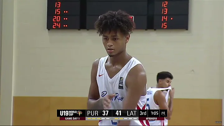 Aaron Clark vs LAT U19 24 PTS           7.03.21