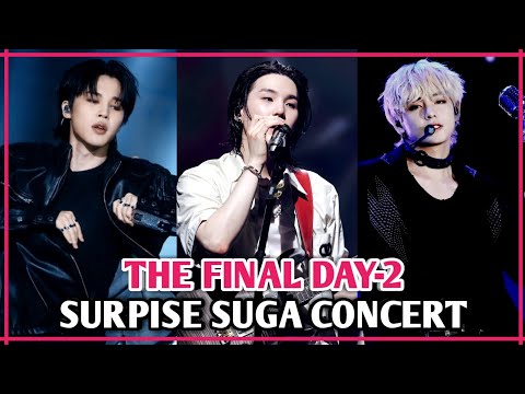 Jimin Tony Montana Performance at Suga Concert Day-2, Jungkook Sings Burn It, Taehyung Solo Concert!