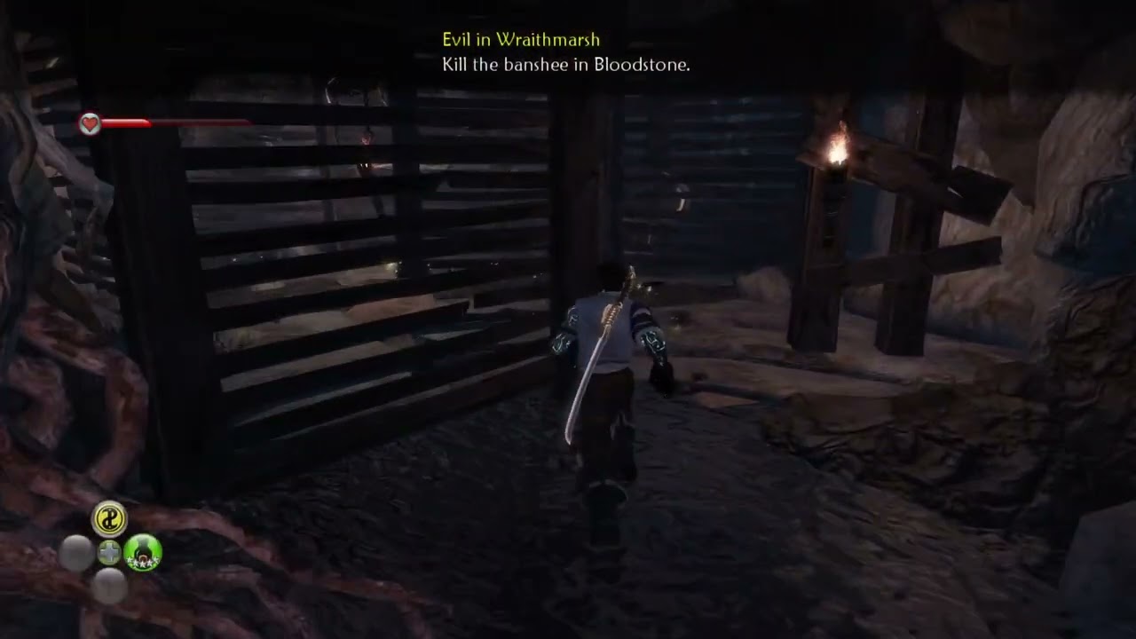 Fable 2 - Evil in Wraithmarsh Queen Banshee killing my wife/kid