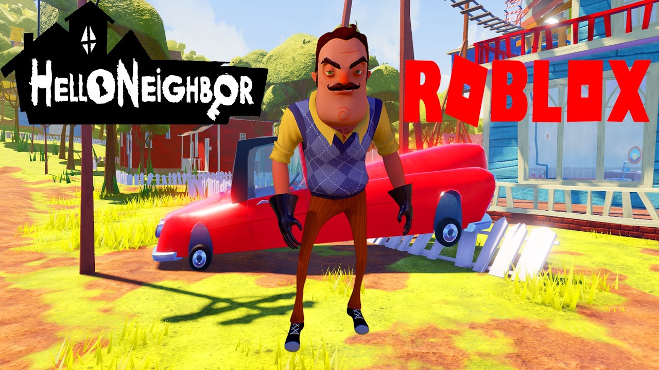 ПРИВЕТ СОСЕД В РОБЛОКС НОВЫЕ ГОЛОВОЛОМКИ В ИГРЕ HELLO NEIGHBOR В ROBLOX ПОЛНОЕ ПРОХОЖДЕНИЕ