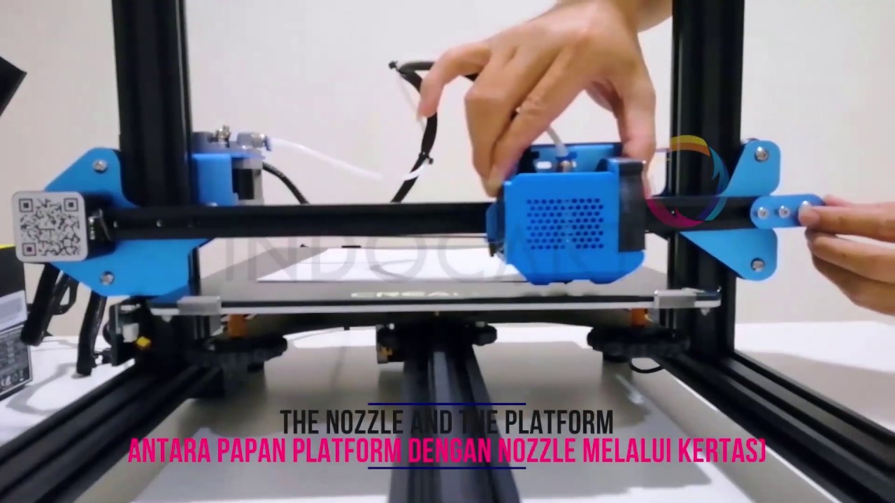 Tata Cara Pemasangan CR 10 V2  3D Printer