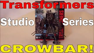 Transformers Studio Series Crowbar - GotBot True Review NUMBER 391