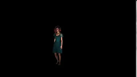 Walking Animation - 01 - DAZ Studio Render