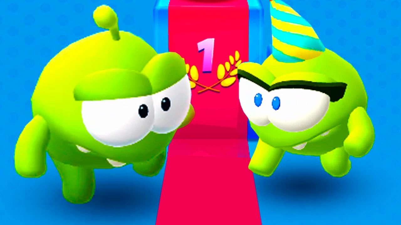 Om Nom Run - Multiplayer Racing OM NELLE vs OM NOM - Who Is Better