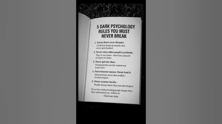 5 Dark psychology | #psychology #quotes #shorts #motivation #englishquote