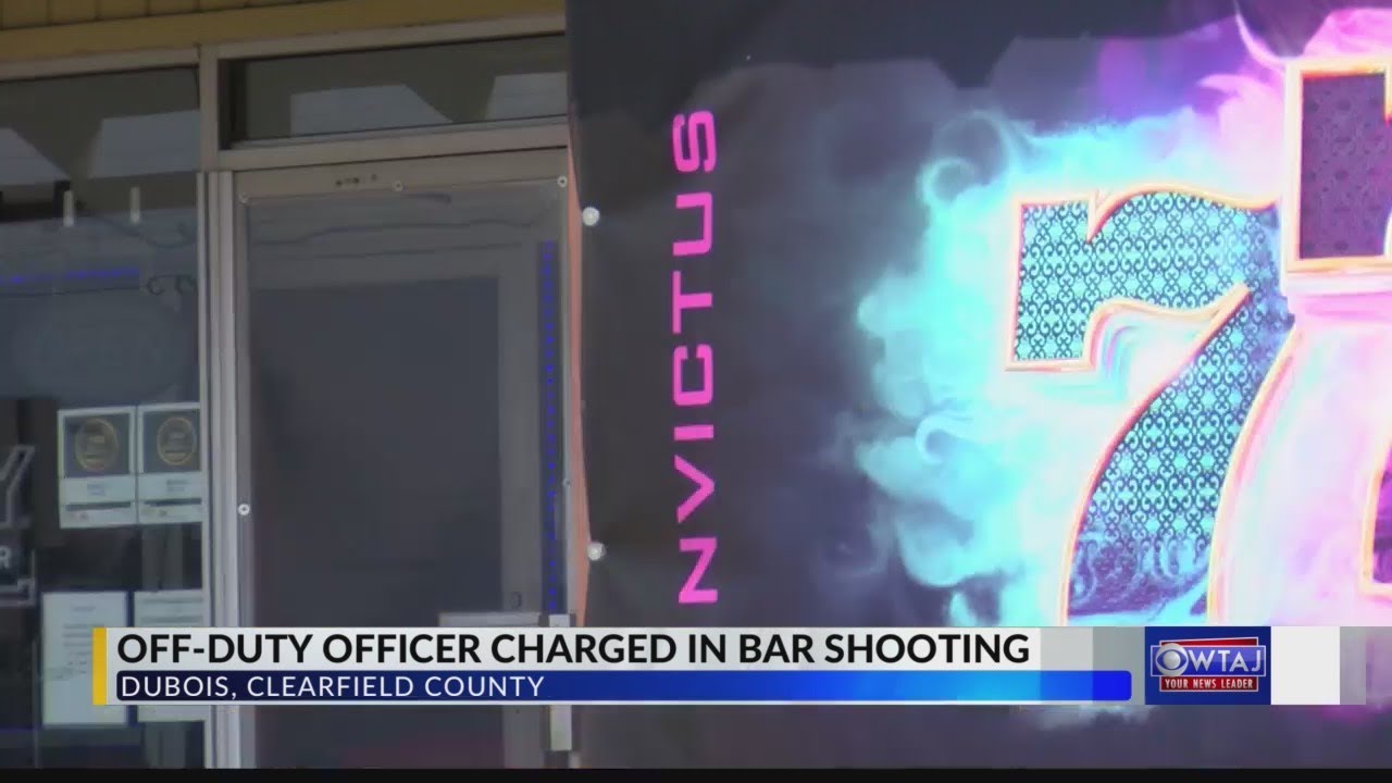Off-duty police officer charged in shooting at DuBois bar - YouTube
