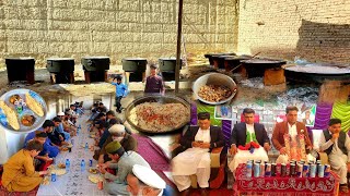 Nomadic Wedding | Afghani Village Wedding Foods | Rural life in Afghanistan