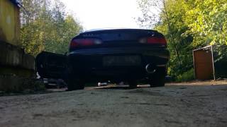 Mazda MX-6 GE 2.5 V6 straight pipe with Magnaflow resonator and JDM rear muffler