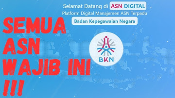 Cara Perbarui  Data, Tutorial Pemutakhiran Data ASN DIGITAL - MyASN - SiASN
